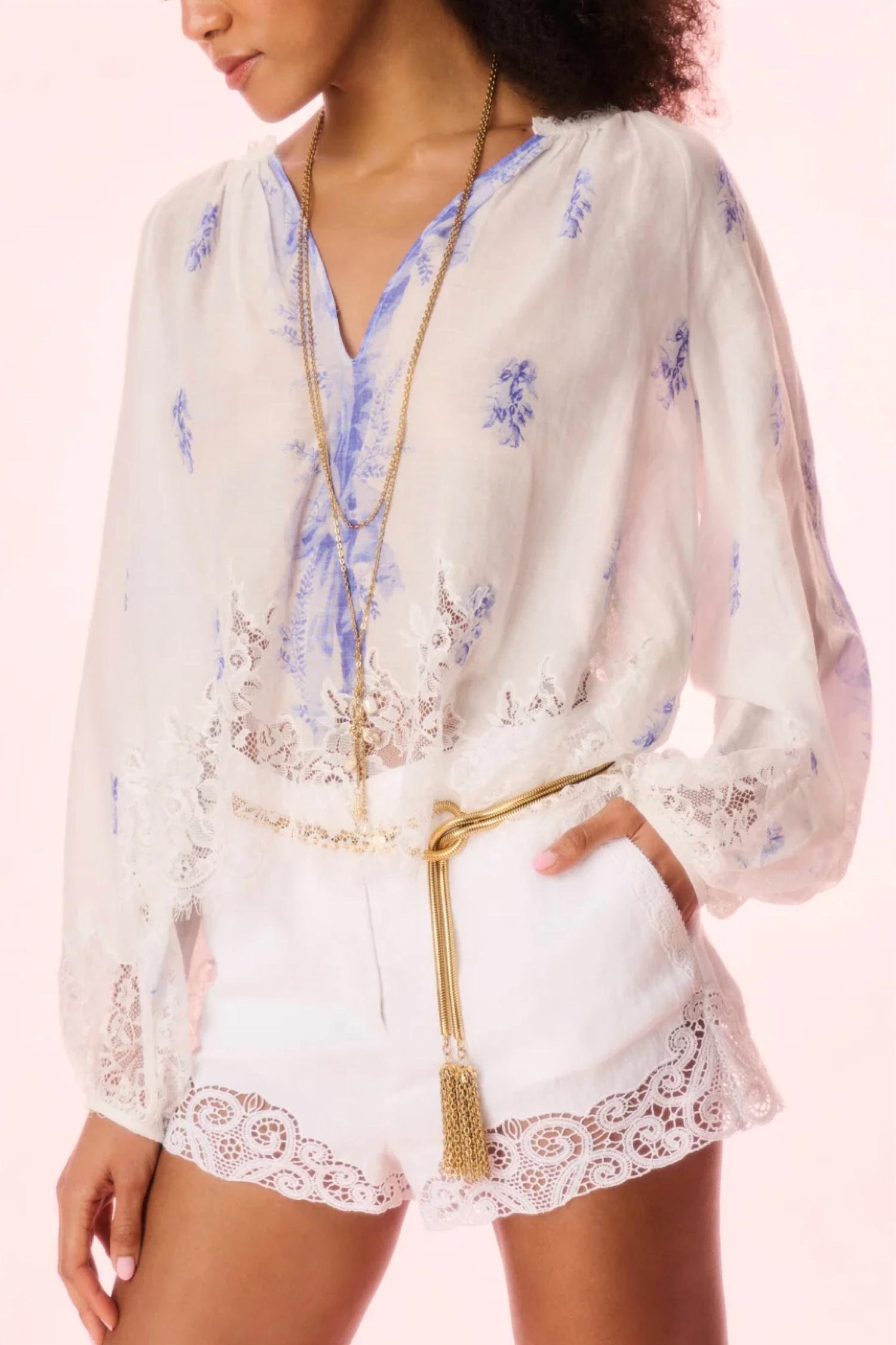 Loveshackfancy - Dresner Cotton Lace Top
