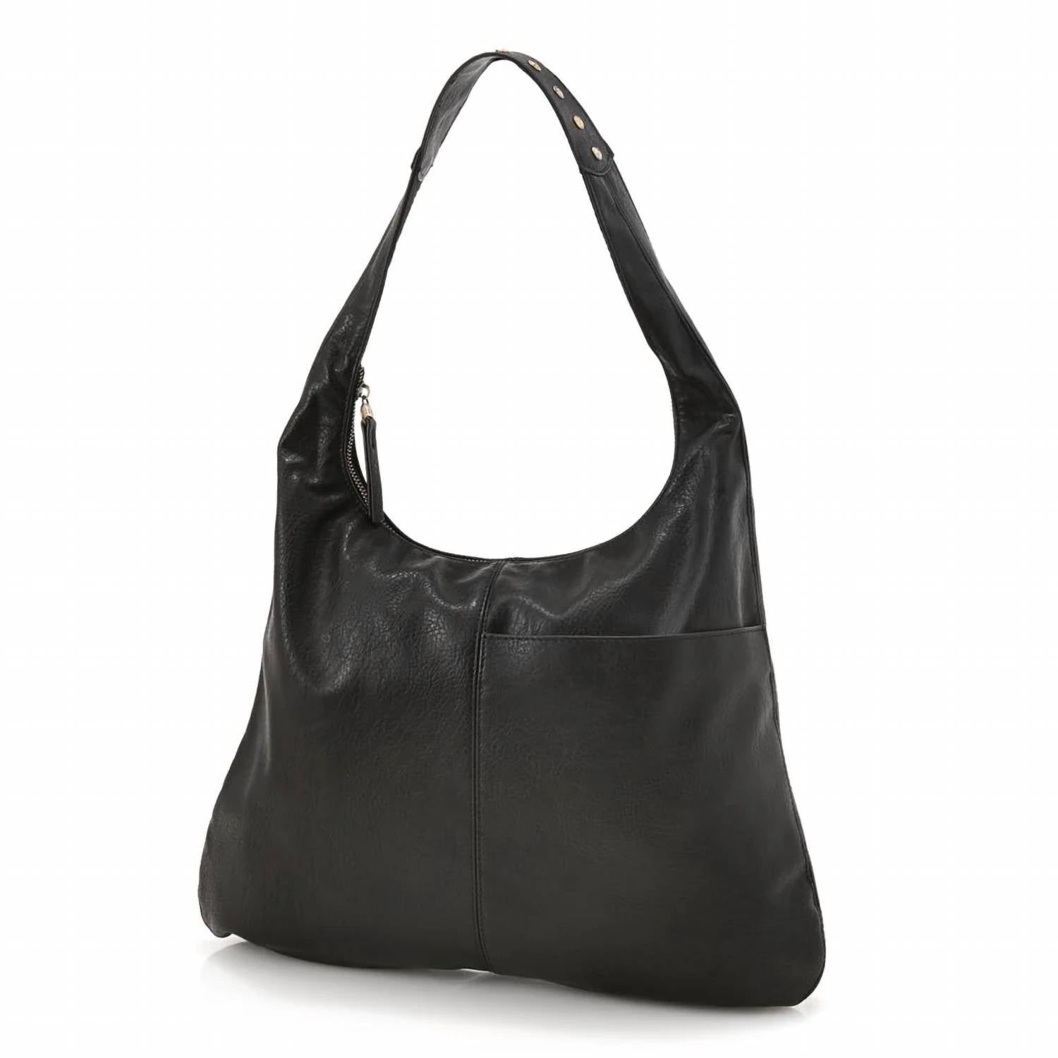 Joy Susan - Women's Harley Faux Leather Studded Hobo Bag