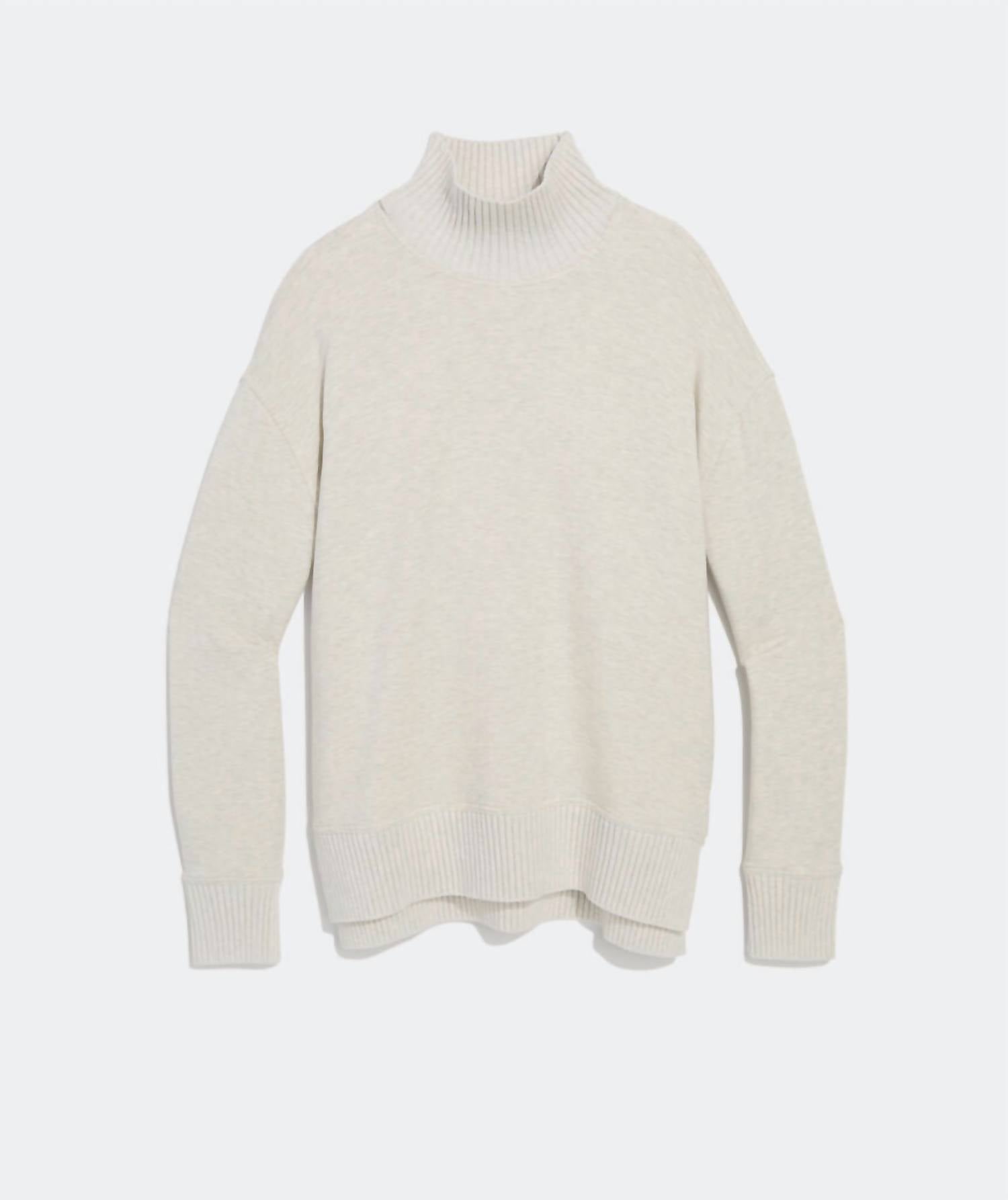Vineyard Vines - Dreamcloth Ribbed Trim Funnel-neck Pullover