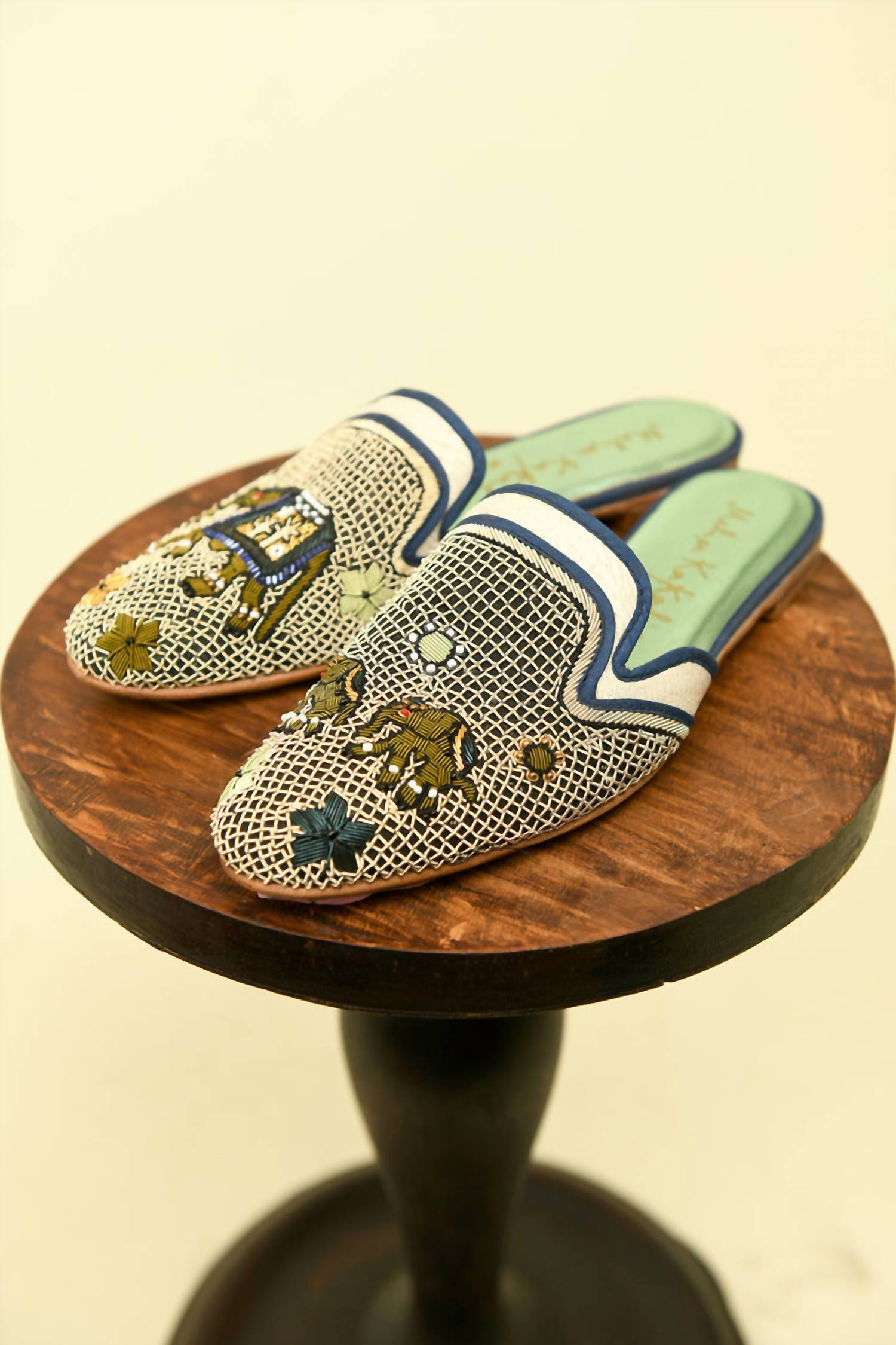 Meher Kakalia - Women's Kip Slippers