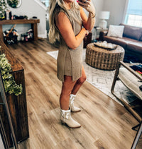 Very J - Knit Sweater Comfy Top & Shorts Set