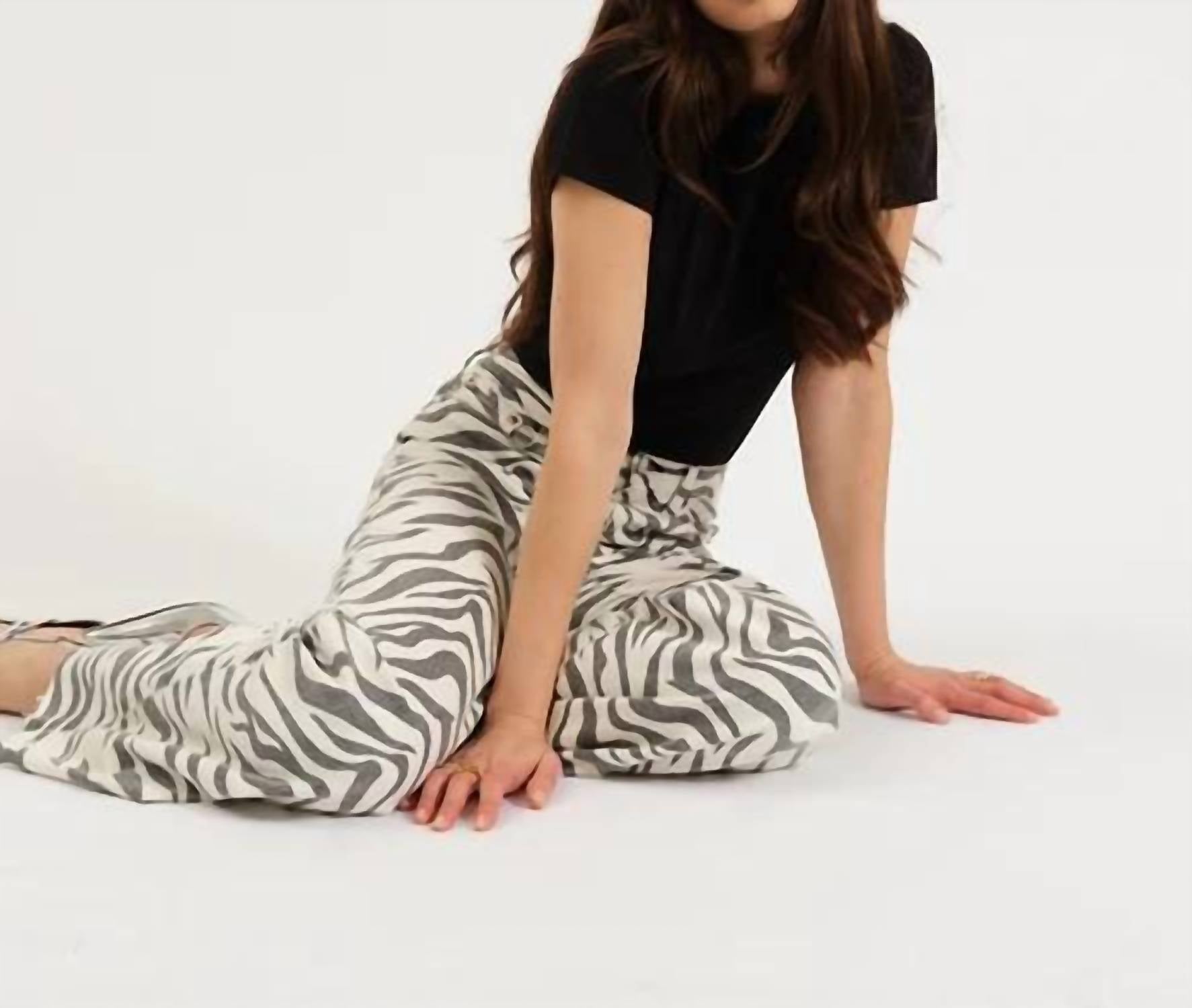 Daze - Far Out High Rise Wide Leg Jeans