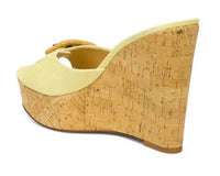 Veronica Beard - Women's Donata Suede Cork Wedge Sandals