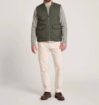 PENDLETON Wildwood Reversible Vest in northwest trees - men's jacket - alternate view