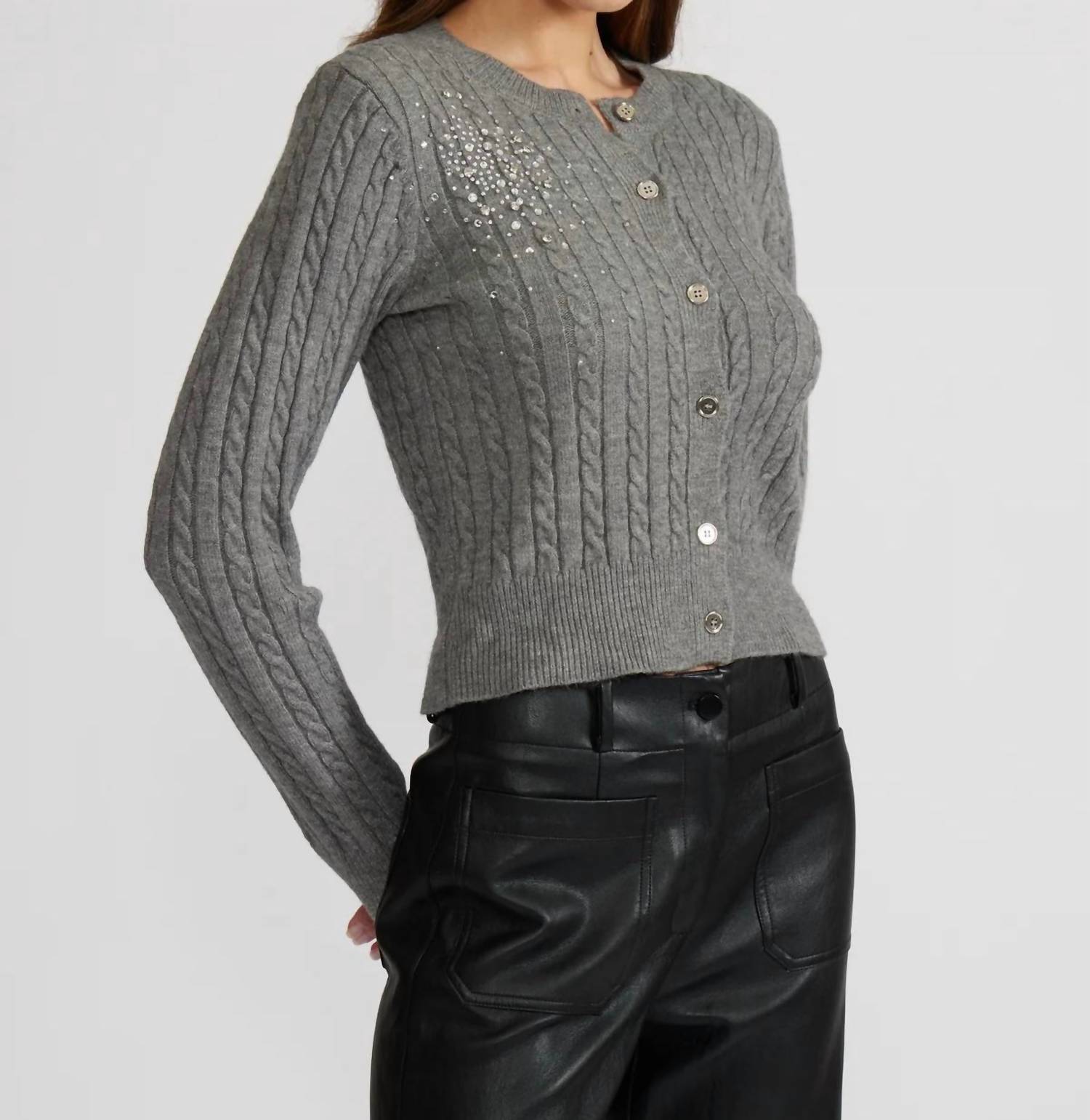 Lucy Paris - Elston Crystal Cardigan