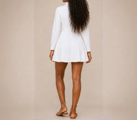 Tcec - Ladonna Tailored Shirt Mini Dress