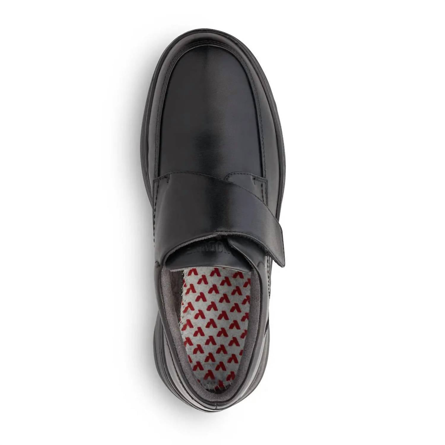 Anodyne Men's Casual Oxford Shoe in black - men's shoe - alternate view