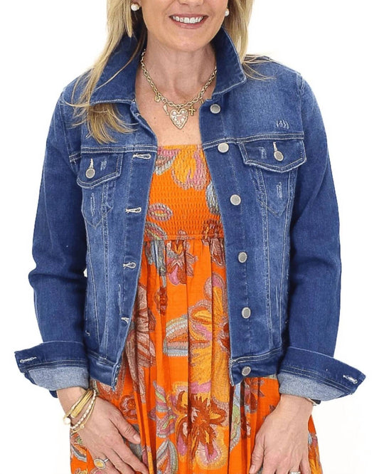 Risen - Vintage Washed Denim Jacket