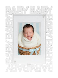 Tara Wilson Designs Baby Acrylic Frame - 4x6 in clear - item - detail view