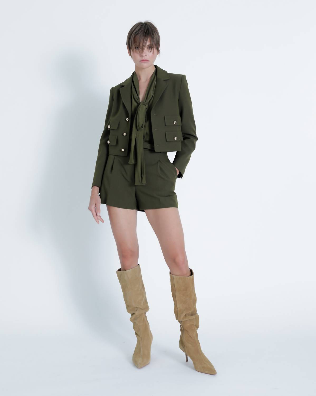 Karina Grimaldi - Marie Cropped Blazer