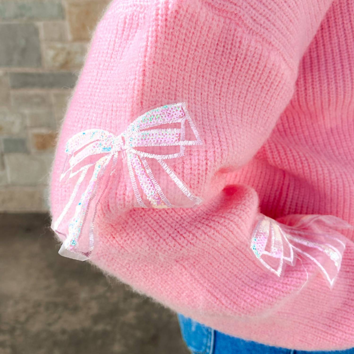 Bibi - Bow Detailed Cardigan Sweater