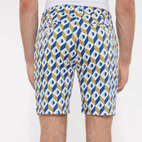 Postmarc - Men's Cubes Woven Printed Shorts