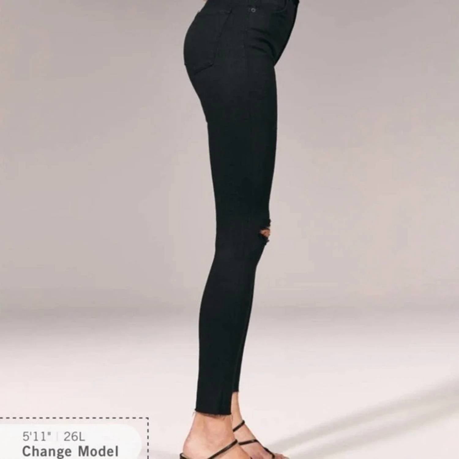 Abercrombie & Fitch - Ripped Ultra High Rise Super Skinny Jeans