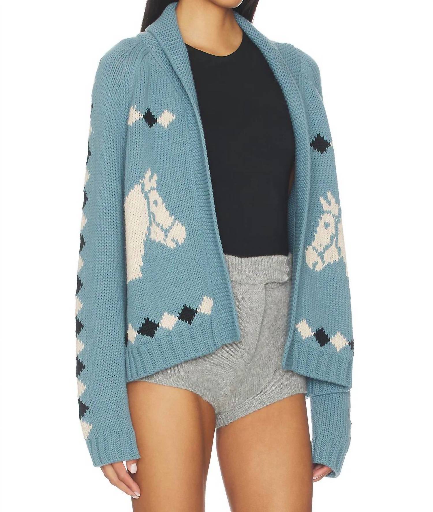 The Great. - Stable Lodge Open Front Cardigan