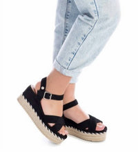 Xti - Women's Suede Wedge Sandals