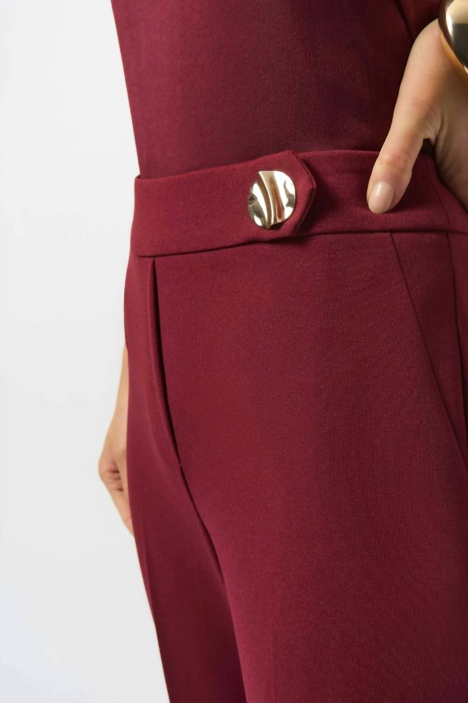 Joseph Ribkoff - Scuba Crepe Wide Leg Pants