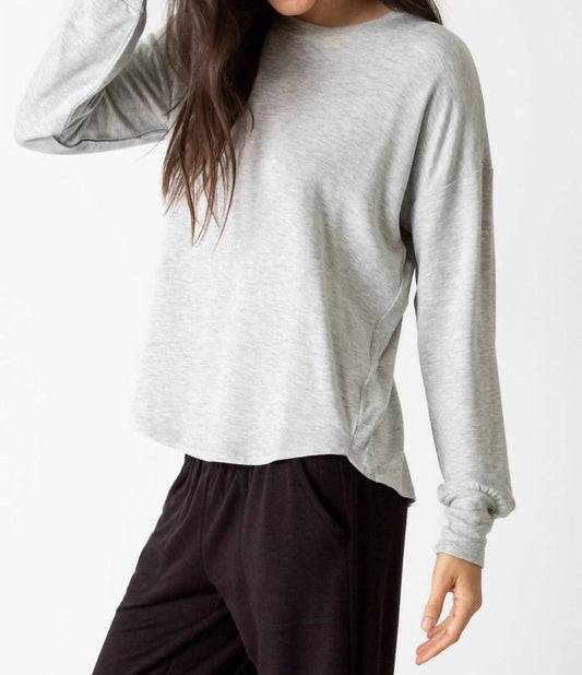 Pj Salvage - Long Sleeve Short Essentials Pajama Set