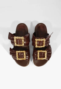 Schutz - Women's Enola Bamboo Sporty Sandal