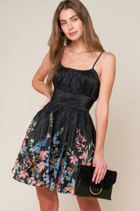 Flying Tomato - Midnight Wildflower Dress
