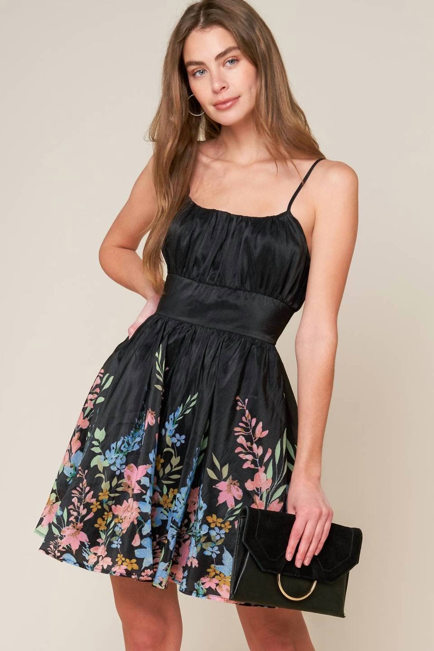 Flying Tomato - Midnight Wildflower Dress
