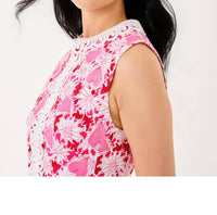 Lilly Pulitzer Cleodora Stretch Mini Shift Dress in coconut dear heart - women's dress - view 4