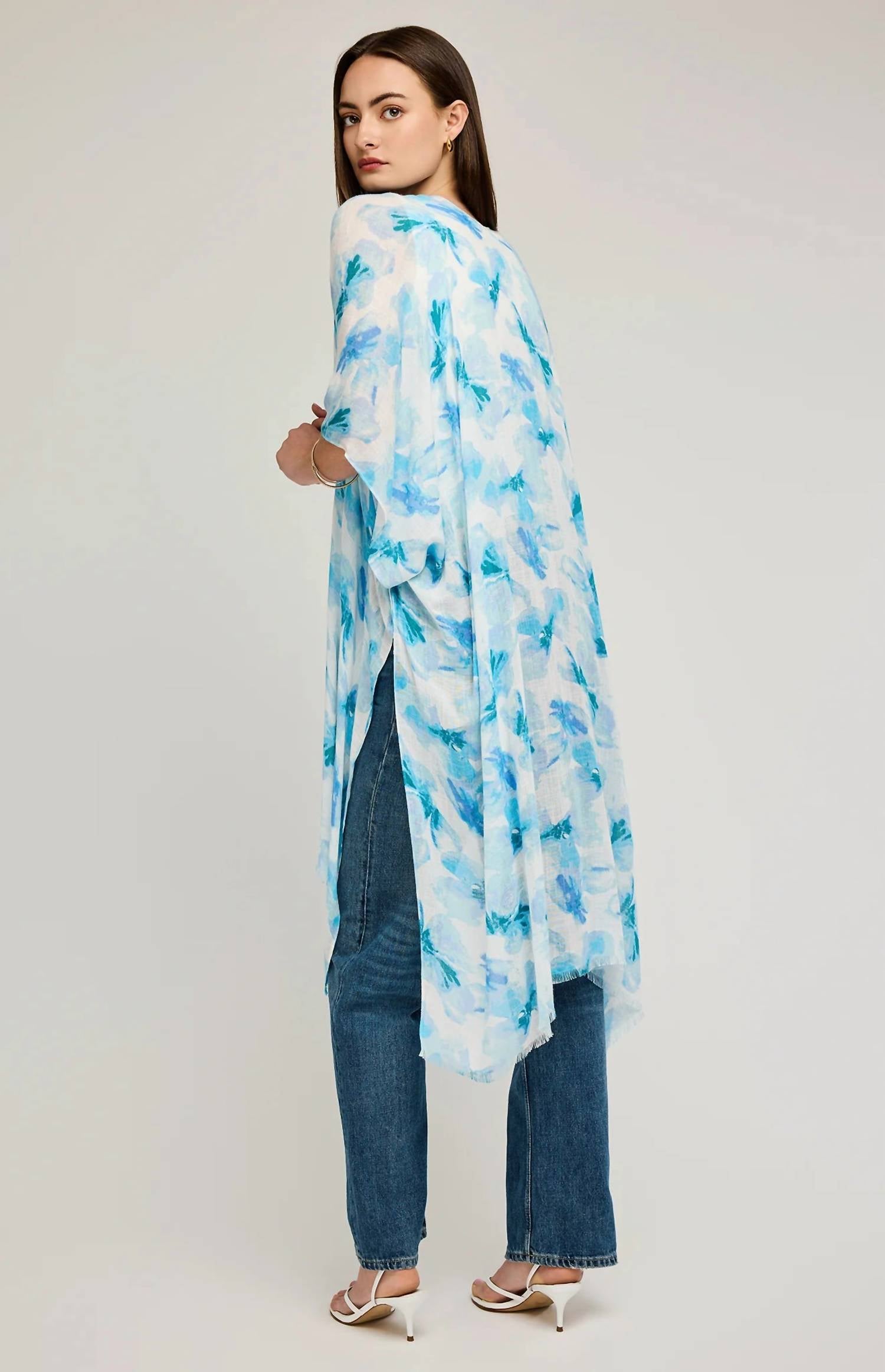 Gentle Fawn - Mosaic Floral Cover Up