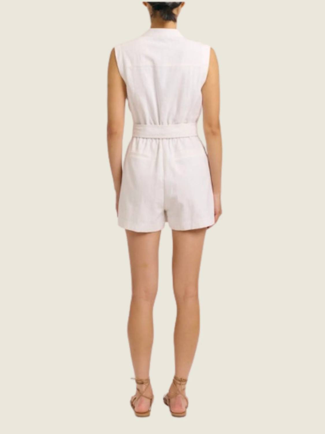 Cartolina Nantucket - Rachel Sleeveless Romper
