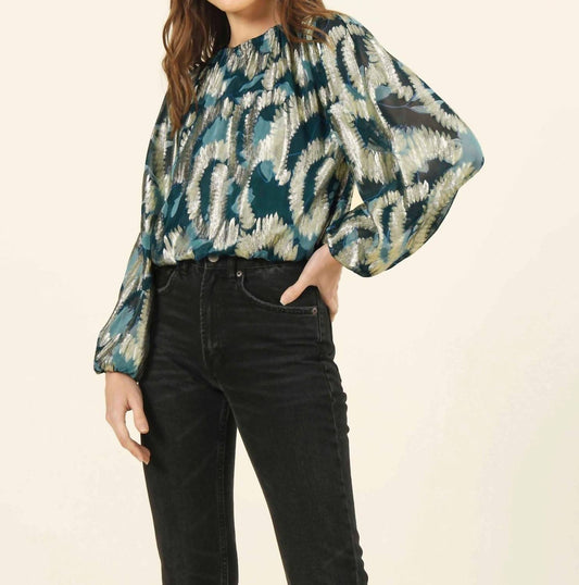 Omika - Ayla Crew Neck Blouse