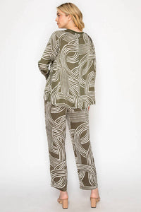 Joh - Johnna Woven Print Pants