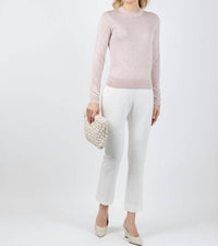 Kinross - Lightweight Crystal Crew Sweater
