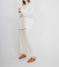 Corinne Collection Mira Tunic in ivory - women's shirt - view 4