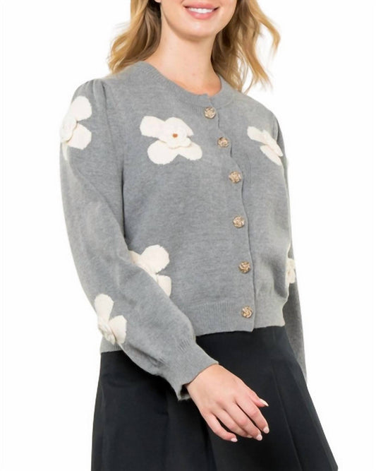 Thml - Flower Knit Cardigan