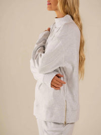 Care Tucker - Bella Interlock Mock Neck Sweater