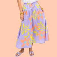 Ivy Jane - Floral Swing Skirt