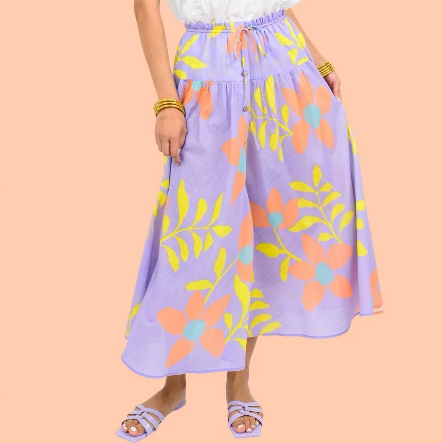 Ivy Jane - Floral Swing Skirt
