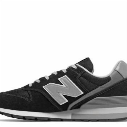 New Balance - Mens Balance 996 Unisex Sneakers Comfort Light Classic Low Top Lace Up CM996BK2