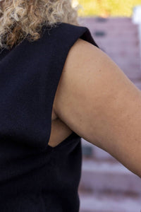 Skies Are Blue - Just What You Need Mock Neck Top