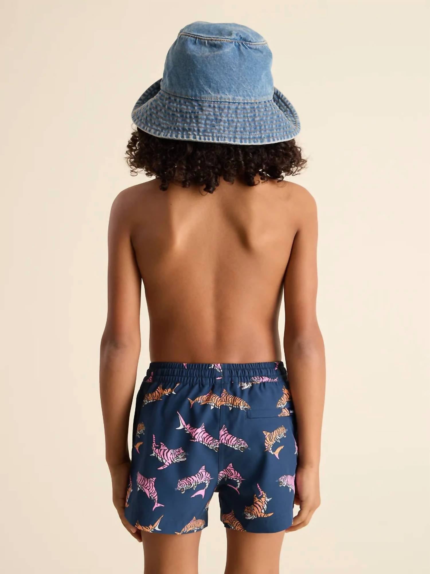 Chubbies - Boys The King Of The Seas Classic Swim Trunks - Shorter