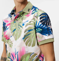 J.Lindeberg - Tour Tech Reg Fit Print Polo Shirt