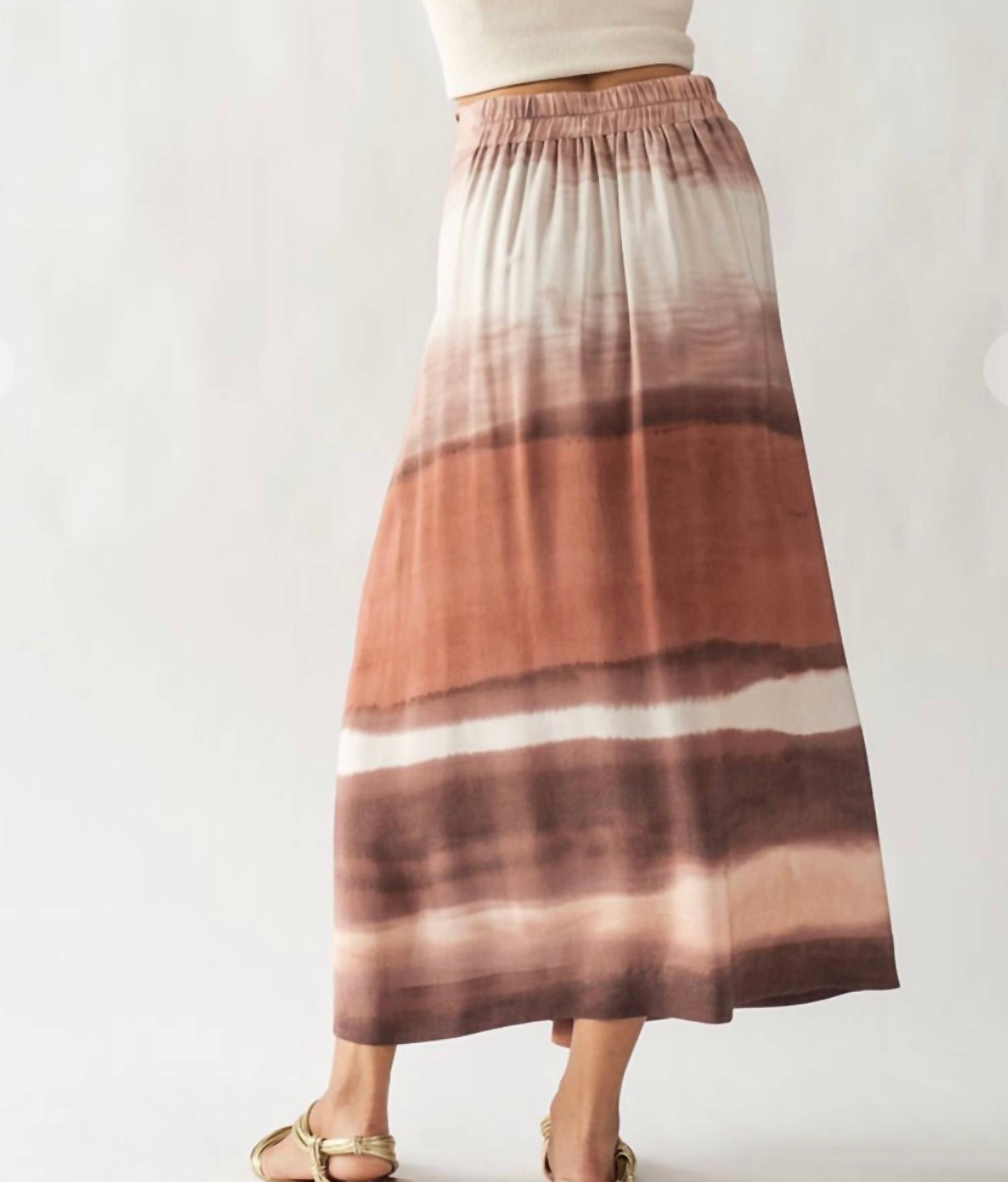 Urban Daizy - Tie Dye Midi Skirt