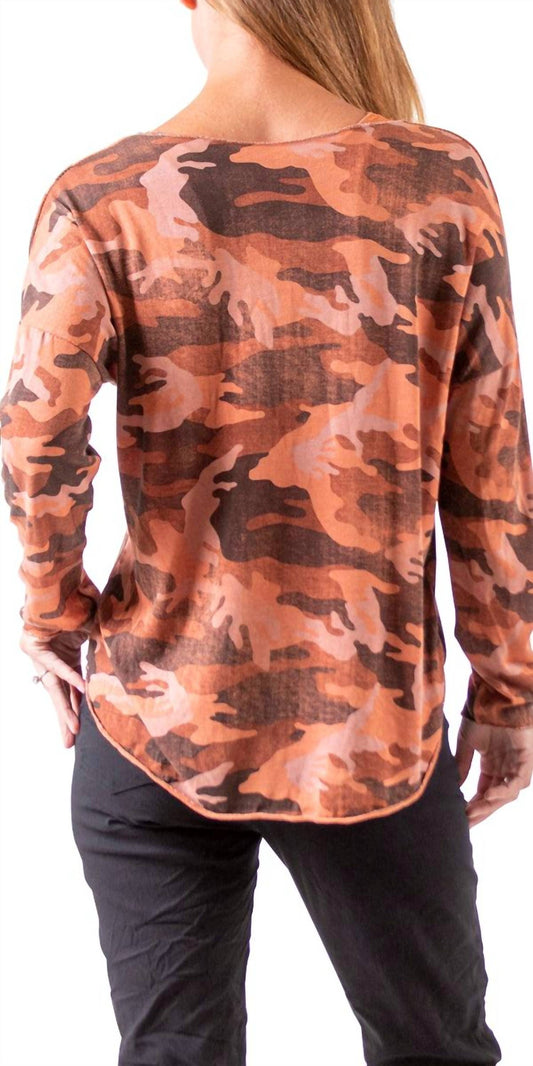 Gigi Moda - Vittoria Camo Sweater