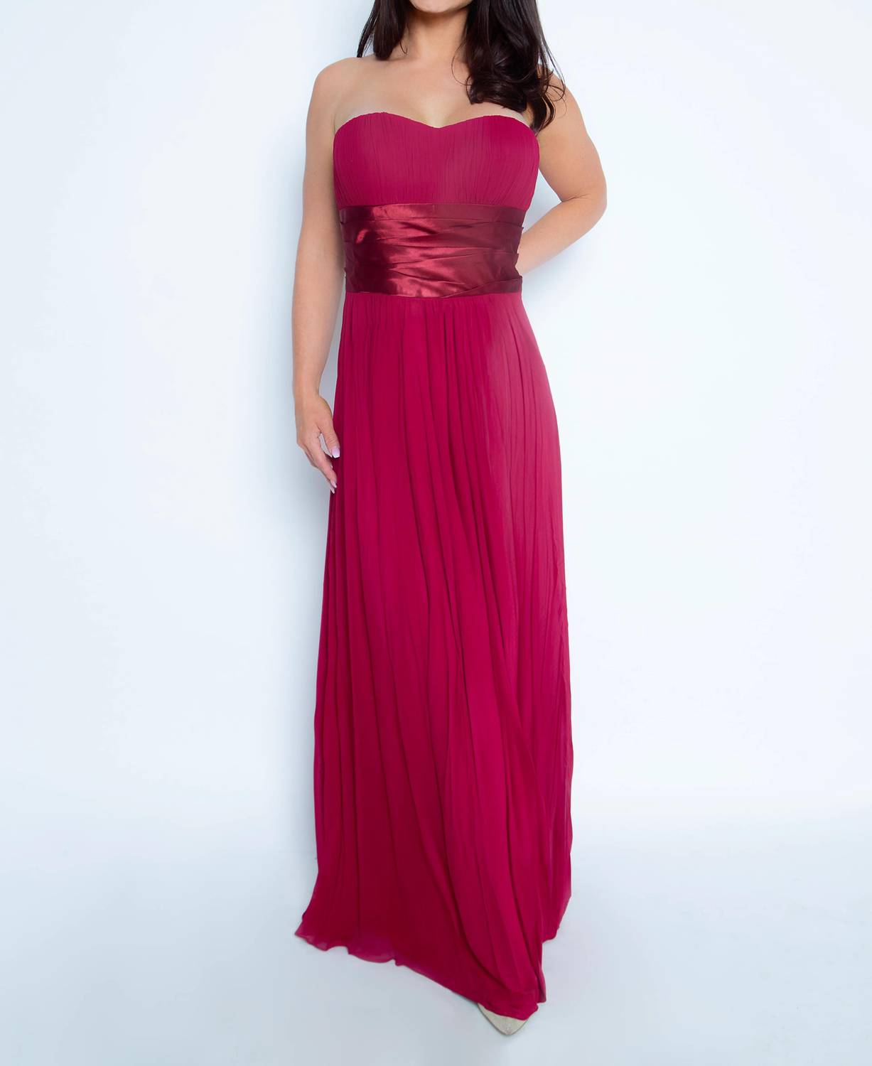 Last Dress - Strapless Evening Gown With Empire Waist