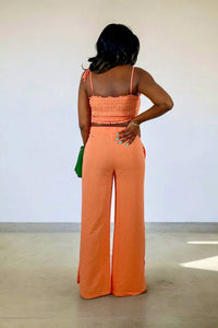 Blu Pepper - Top Of The Line Crop Top And Pant Set
