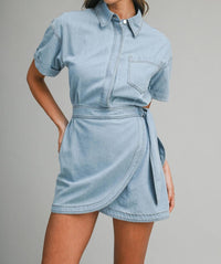 Mable - Ruby Shirt Dress