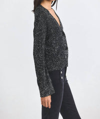 Derek Lam 10 Crosby - Kalena Sequin Plated Cardigan