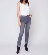 Charlie B - Ripped Hem Jeans
