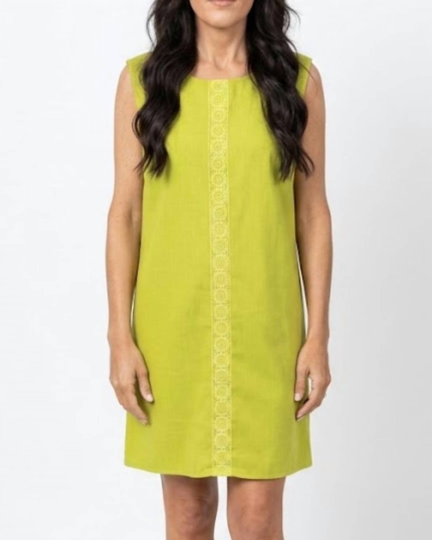 Yellow Lovebirds - Josephine Mini Dress