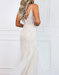 Cinderella Divine - Dahlia Beaded Mermaid Wedding Dress