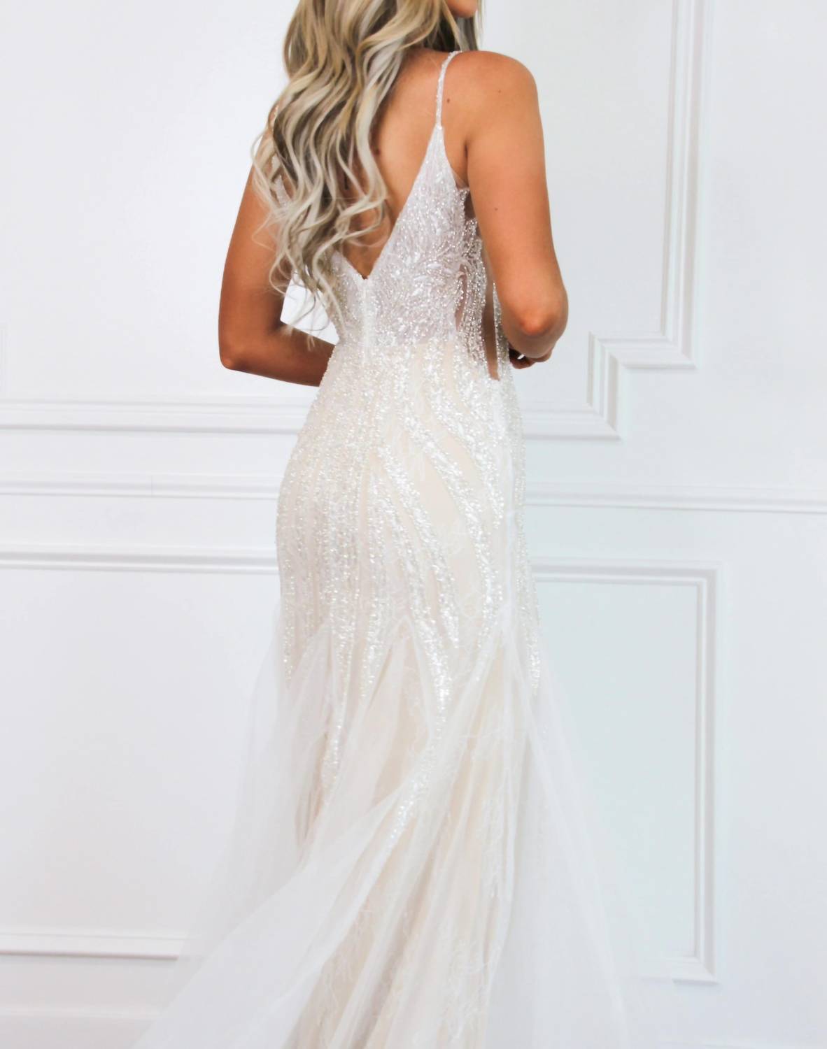 Cinderella Divine - Dahlia Beaded Mermaid Wedding Dress