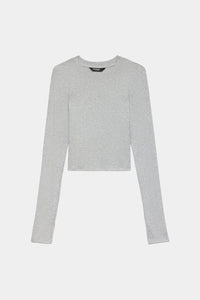 Splits59 - Louise Rib Long Sleeve Crop Tee
